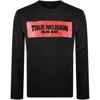 True Religion Embossed Arch Sweatshirt Black