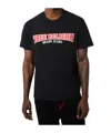 True Religion Railroad Embroidered Cotton T-shirt In Black
