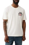 True Religion Flag Cotton Graphic T-shirt In White