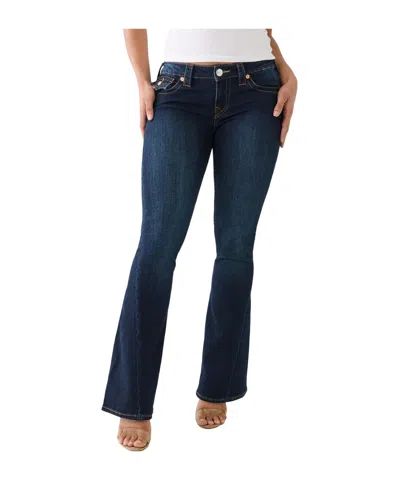 True Religion Flared Jeans In Blue