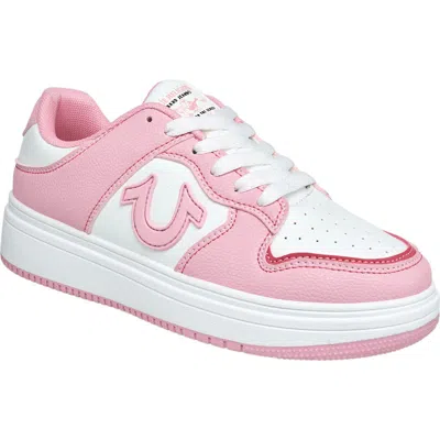 True Religion Flo Sneaker In Pink