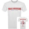 True Religion Flock Buddha T Shirt White In White