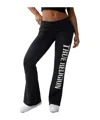 True Religion Foldover Flare Pant In Black