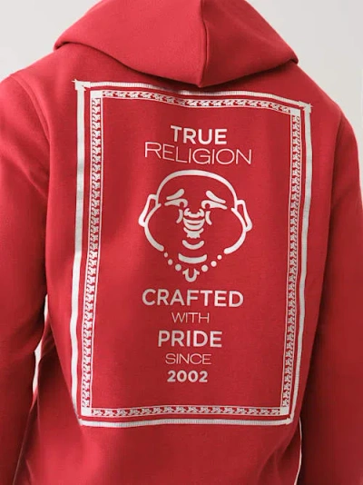 True Religion Framed Buddha Zip Hoodie