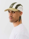 True Religion Frayed Striped Hat In Green