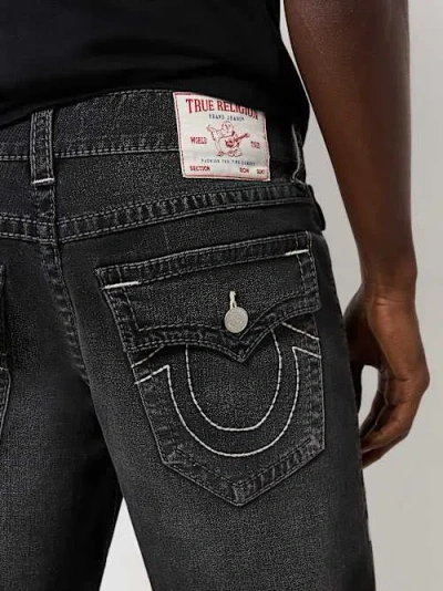 True Religion Geno Big T Flap Slim Jean