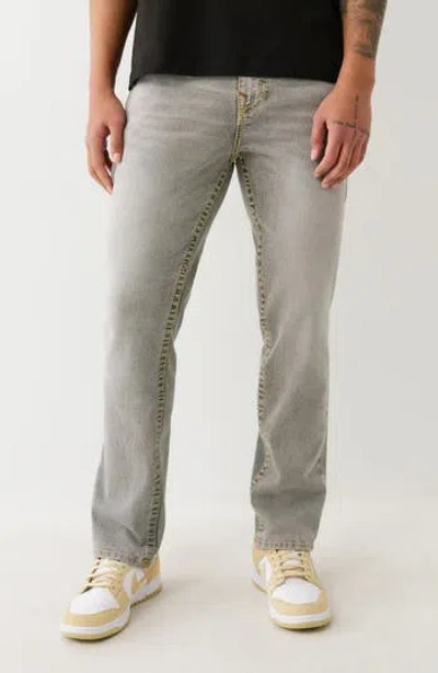 True Religion Geno Flap Pocket Slim Fit Jeans In Gray
