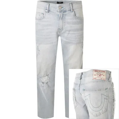 True Religion Geno Light Wash Slim Jeans Blue