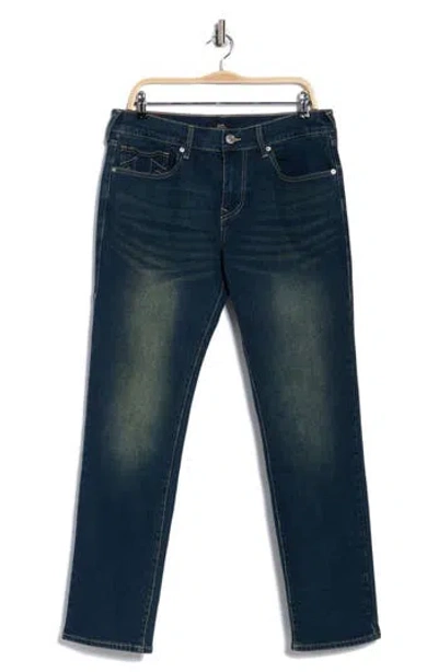 True Religion Geno Single Needle Slim Fit Jeans In Blue