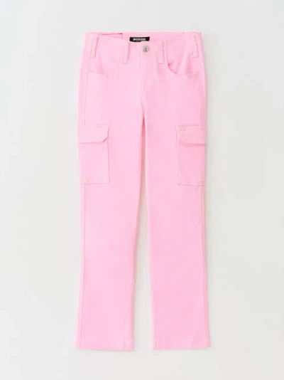 True Religion Girls Cargo Pant In Pink