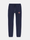 True Religion Girls Embroidered Horseshoe Jogger In Blue