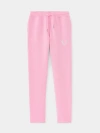 True Religion Girls Glitter Horseshoe Sweat Pant In Pink