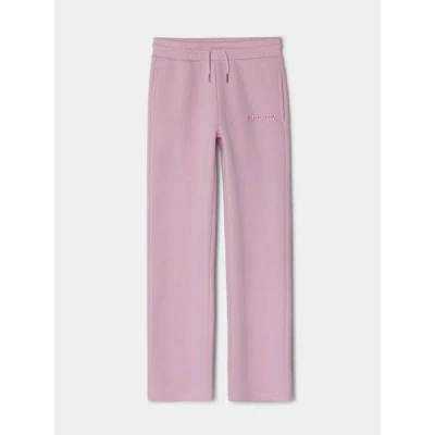 True Religion Girls Horseshoe Wing Straight Leg Sweatpant In Purple