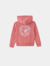 True Religion Girls Logo Zip Hoodie In Pink