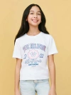 True Religion Girls Radiant Logo T-shirt In White