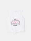 True Religion Girls Sparkle  Tank Top In White
