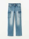 True Religion Girls Wide Leg Cargo Jean