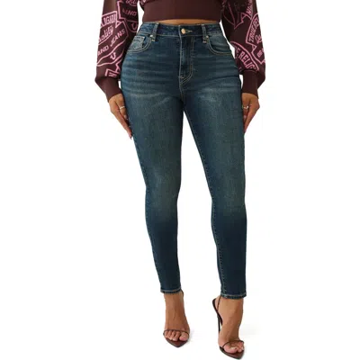 True Religion Halle Skinny Jeans In Blue