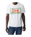 True Religion Gas Logo Graphic T-shirt In White