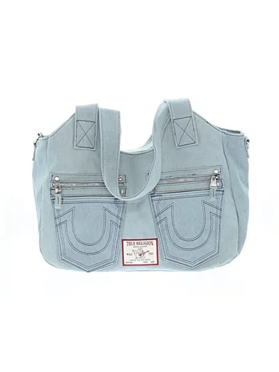 Pre-owned True Religion Hobo Bag In Blue