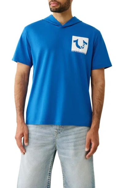 True Religion Hooded Cotton Graphic T-shirt