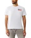True Religion Standard Fit Flag Graphic T-shirt In White