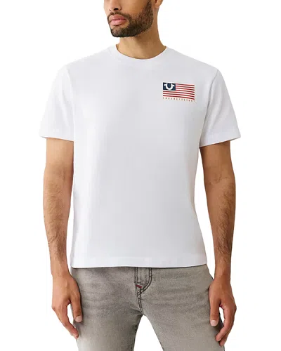 TRUE RELIGION HORSESHOE FLAG TEE