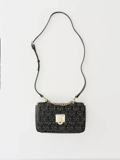 True Religion Horseshoe Quilted Flap Bag In Black