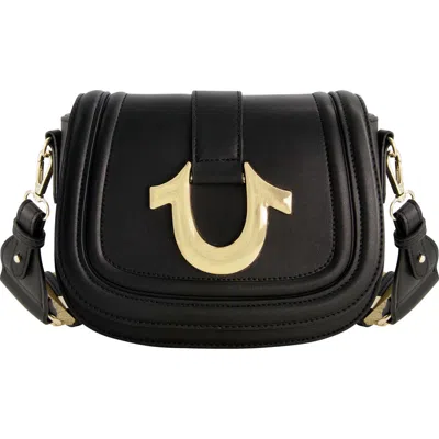 True Religion Horseshoe Saddle Bag In Black