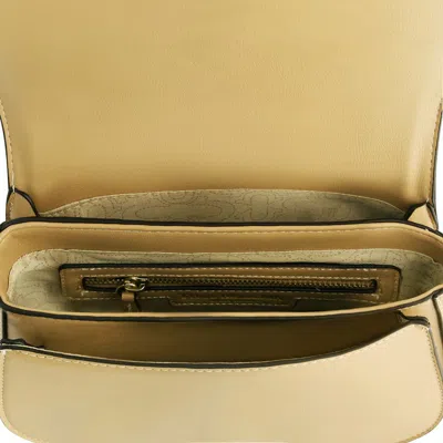 True Religion Horseshoe Saddle Bag In Camel