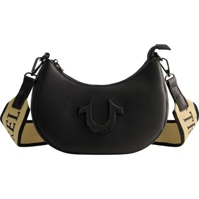 True Religion Horseshoe Shoulder Bag In Black