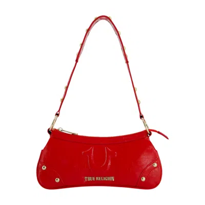 True Religion Horseshoe Shoulder Bag In Red
