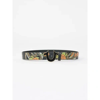 True Religion Horseshoe Snake Belt In Multi