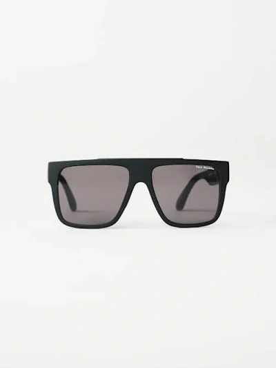True Religion Horseshoe Square Sunglasses In Black