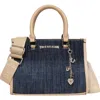 True Religion Horseshoe Top Handle Tote Bag In Blue