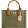 True Religion Horseshoe Tote Bag In Green