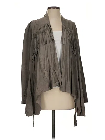 Pre-owned True Religion Jacket In Gray