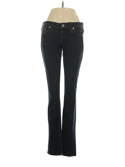 Pre-owned True Religion Jeans In Black