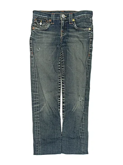 Pre-owned True Religion Kids' Jeans In Blue