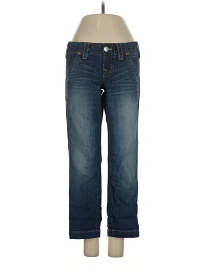 Pre-owned True Religion Jeans In Blue