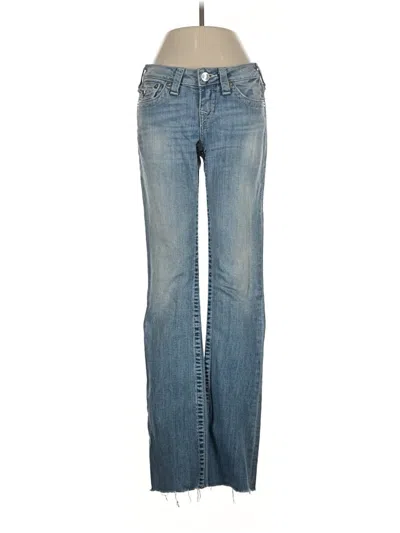 Pre-owned True Religion Jeans In Blue