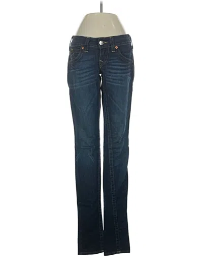 Pre-owned True Religion Jeans In Blue