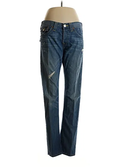 Pre-owned True Religion Jeans In Blue