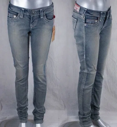 Pre-owned True Religion Jeans Brand Stella Dusty Pink Grey Super T Trail Driver Wjc592cd8