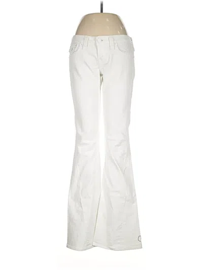 Pre-owned True Religion Jeans In Ivory