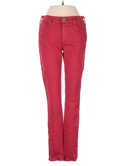 Pre-owned True Religion Jeans In Red