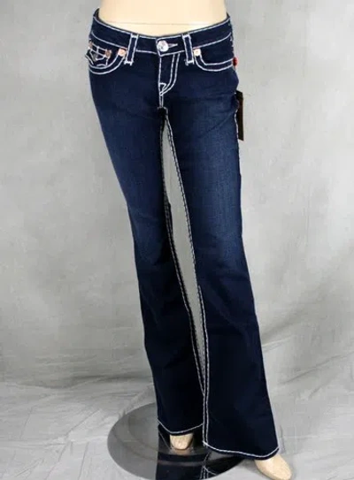 Pre-owned True Religion Jeans Women's Becky Super T Lonestar Wash 10564nbt2 In Blue
