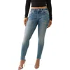 True Religion Jennie Big-t Skinny Jeans In Blue