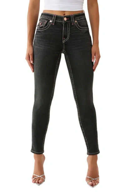 TRUE RELIGION TRUE RELIGION JENNIE CURVY MID RISE SKINNY JEANS
