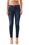 True Religion Ondine Jennie Mid Rise Skinny Big T Jean In Indigo Upgrade